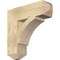 Ekena Millwork Thorton Craftsman Rough Sawn Bracket, Douglas Fir, 6"W x 22"D x 22"H BKT06X22X22THR04RDF - alternate 1